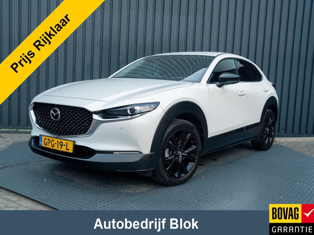Mazda CX-30 - 2.0 e-SkyActiv-G M Hybrid Homura | Elk. A-klep | 360 Camera | Head Up | Prijs Rijklaar!! - AutoWereld.nl