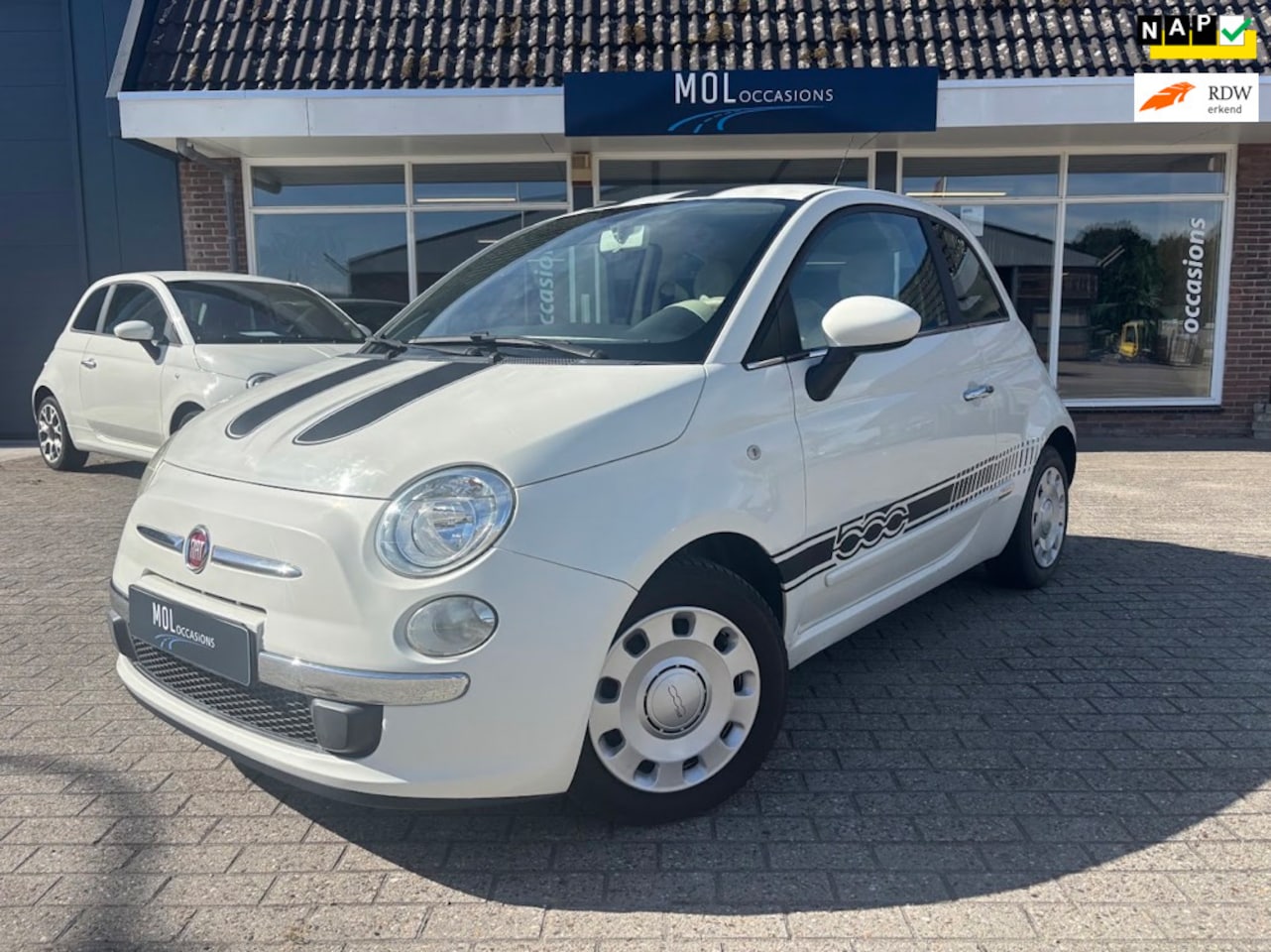 Fiat 500 - 1.2 Pop Auto | Airco | NW APK | Beige Bekleding | NAP | - AutoWereld.nl