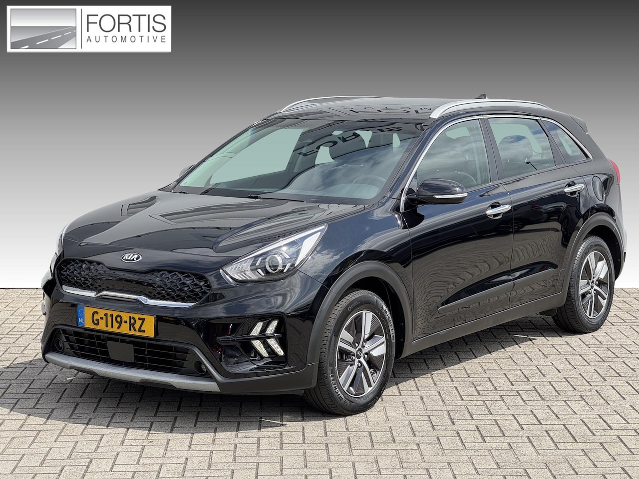 Kia Niro - 1.6 GDi Hybrid DynamicLine NL-AUTO | CAMERA | LEDER | - AutoWereld.nl