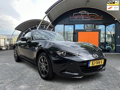 Mazda MX-5 - 1.5 SkyActiv-G 131 GT-M Zwart / Bruin Leder NL-Auto 100% Dealer Onderhouden