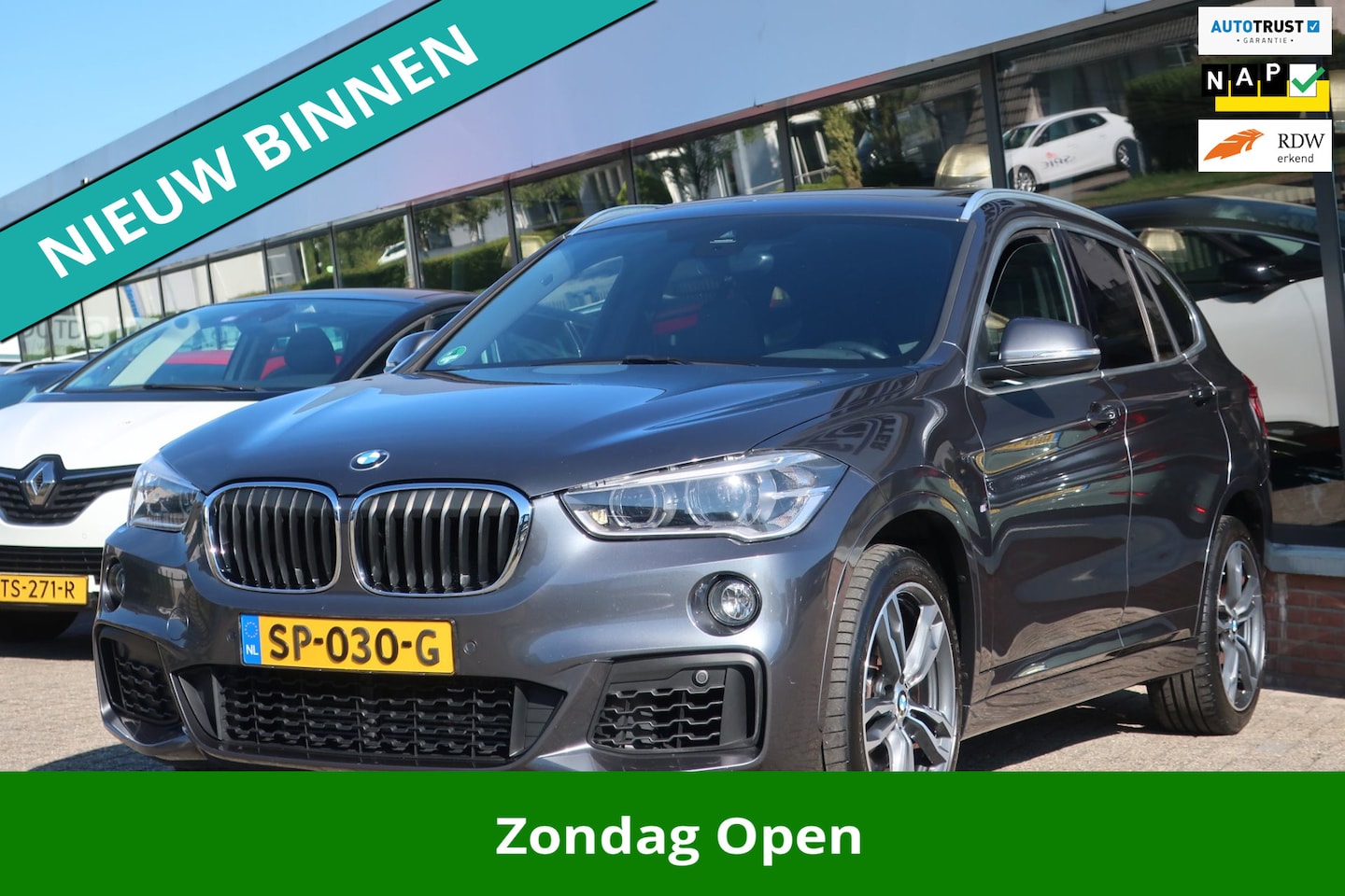 BMW X1 - SDrive20i High Executive 1e EIG_LED_PANO_HEAD-UP_CAM_PDC V+A_NAP. - AutoWereld.nl