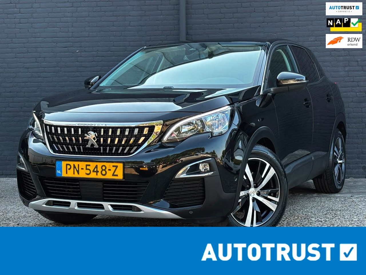 Peugeot 3008 - 1.2 PureTech Allure CARPLAY|NWE DISTRIBUTIERIEM|LEDER|PDC|KEYLESS|NAVI|NWE APK - AutoWereld.nl