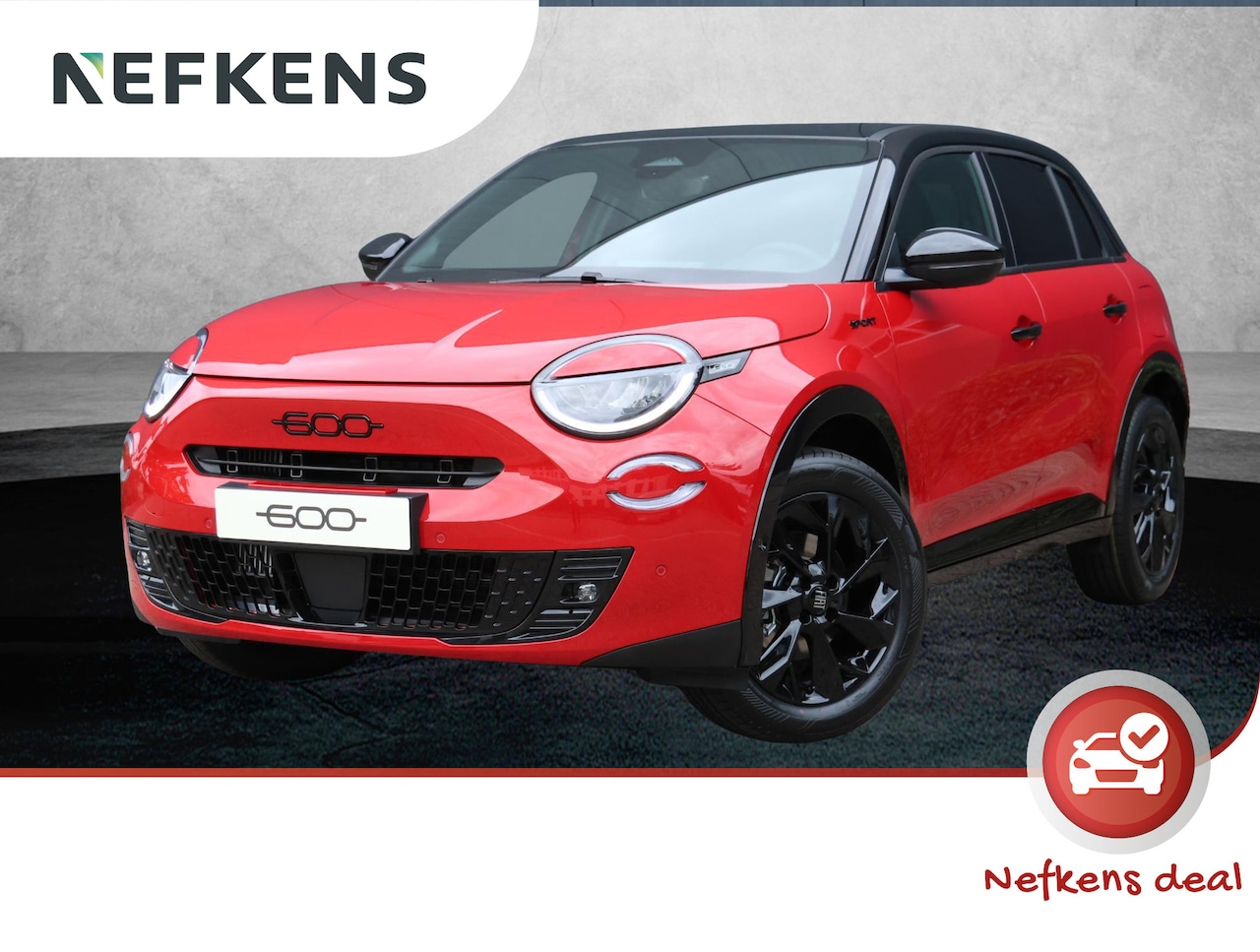 Fiat 600 - 1.2 Hybrid Sport | NIEUW | UIT VOORRAAD LEVERBAAR | INRUIL VOORDEEL - AutoWereld.nl