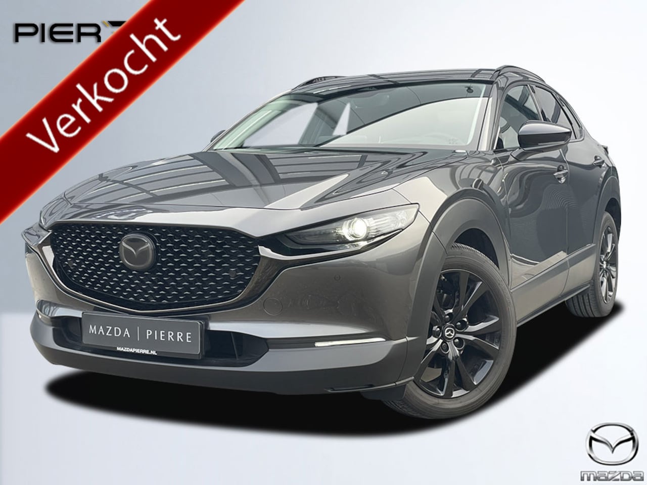 Mazda CX-30 - 2.0 e-SkyActiv-X M Hybrid AUTOMAAT Nagisa NAVI | ACHTERUITRIJCAMERA | STOELVERWARMING | AP - AutoWereld.nl