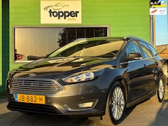 Ford Focus Wagon - 1.0 Titanium|2e Eigenaar|Navigatie|CruiseControl|Climatronic|PDC|Nieuwe APK|NAP|