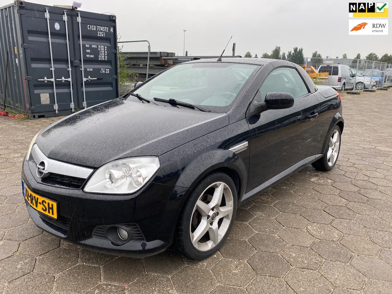 Opel Tigra TwinTop - 1.4-16V Linea Rosso|Airco|Cruise|Leer|Apk 8/2027!!! - AutoWereld.nl