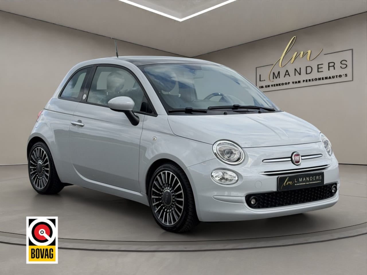 Fiat 500 - 1.0 Hybrid Launch Edition 2021 GRIJS | Beats | Panoramadak - AutoWereld.nl