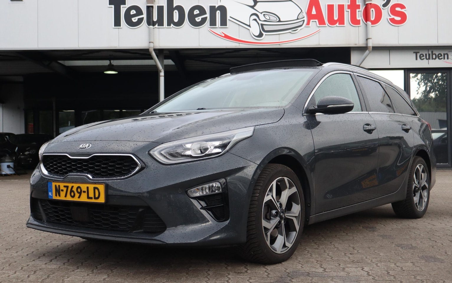 Kia Cee'd Sportswagon - Ceed 1.4 T-GDi DynamicPlusLine | Automaat | Elektrisch glazen open dak | Navigatie | Adapt - AutoWereld.nl