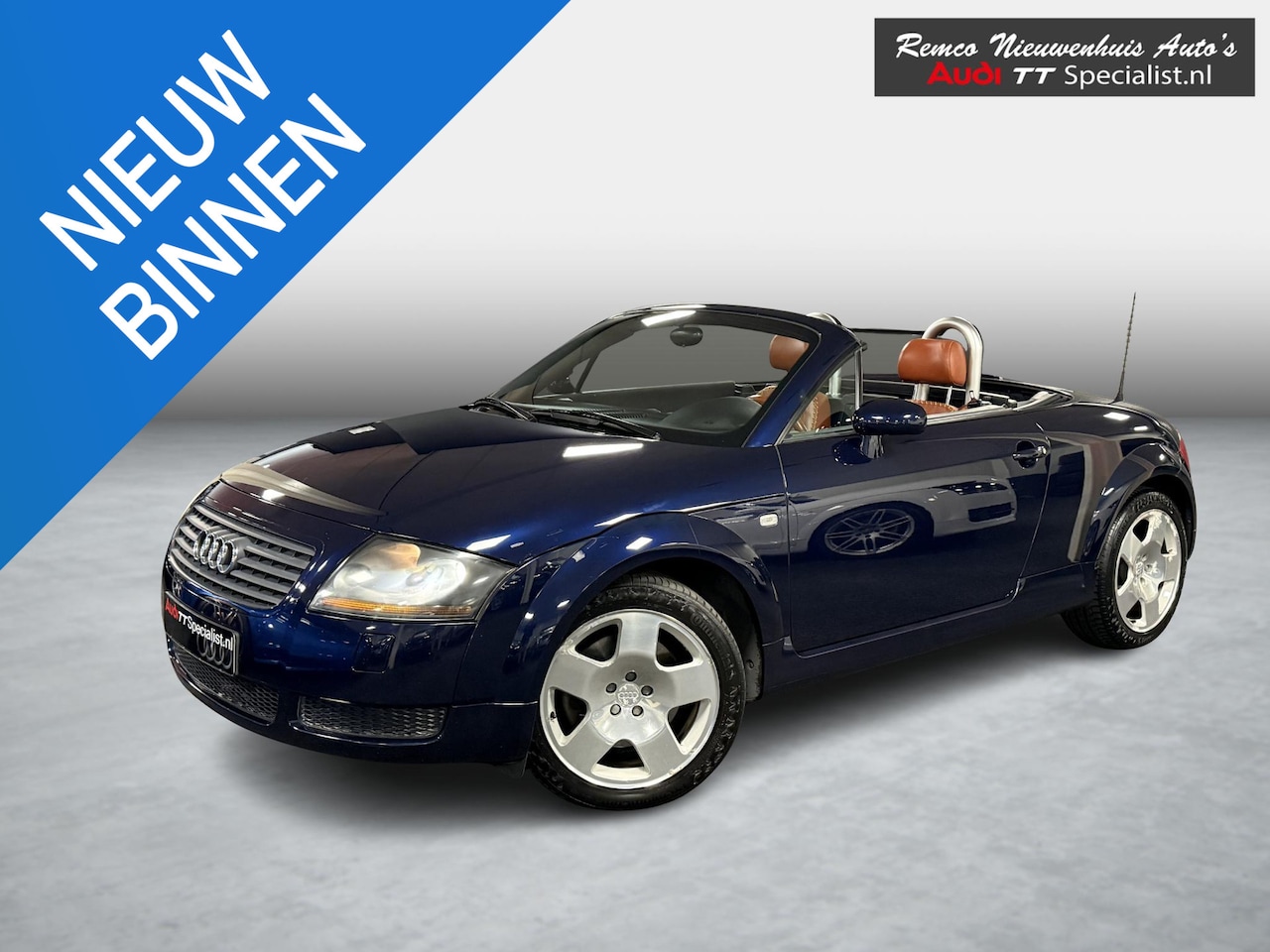 Audi TT Roadster - 1.8 5V Turbo Bruin mokassin base ball leder - AutoWereld.nl