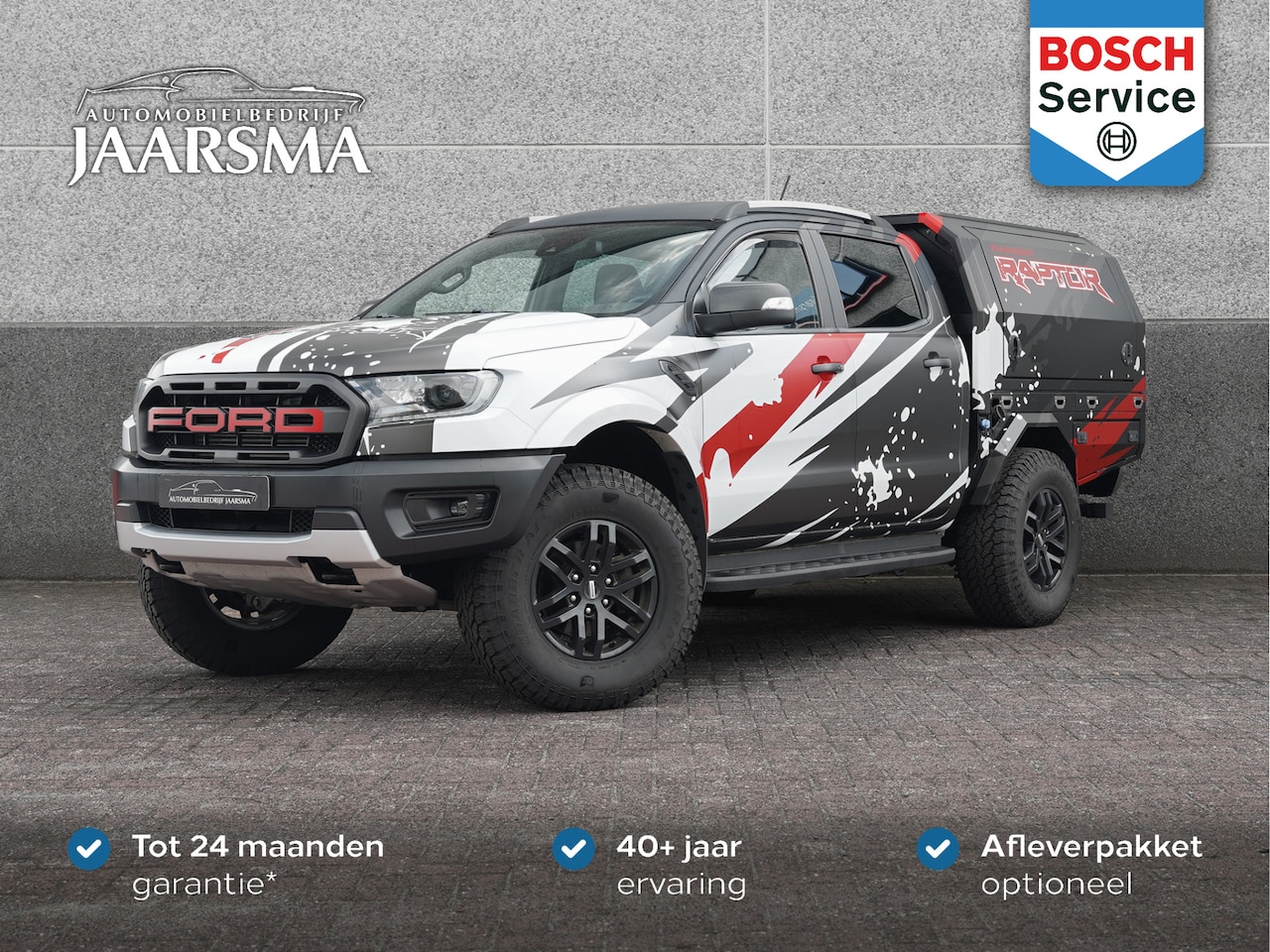 Ford Ranger Raptor - 2.0 EcoBlue | 5 zitplaatsen! | Grijs kenteken | Unieke ombouw - AutoWereld.nl