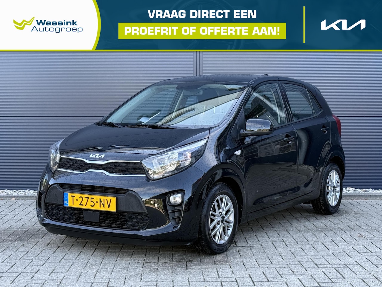 Kia Picanto - 1.0 DPi DynamicLine | Navigatie | Apple Carplay/Android Auto | Airco | Camera | Lage kmsta - AutoWereld.nl
