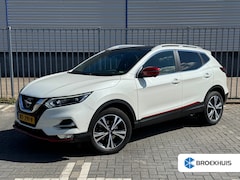 Nissan Qashqai - 1.2 Business Edition Panoramadak | LEDER | Trekhaak | Elek.Stoel | All Season | Camera | N