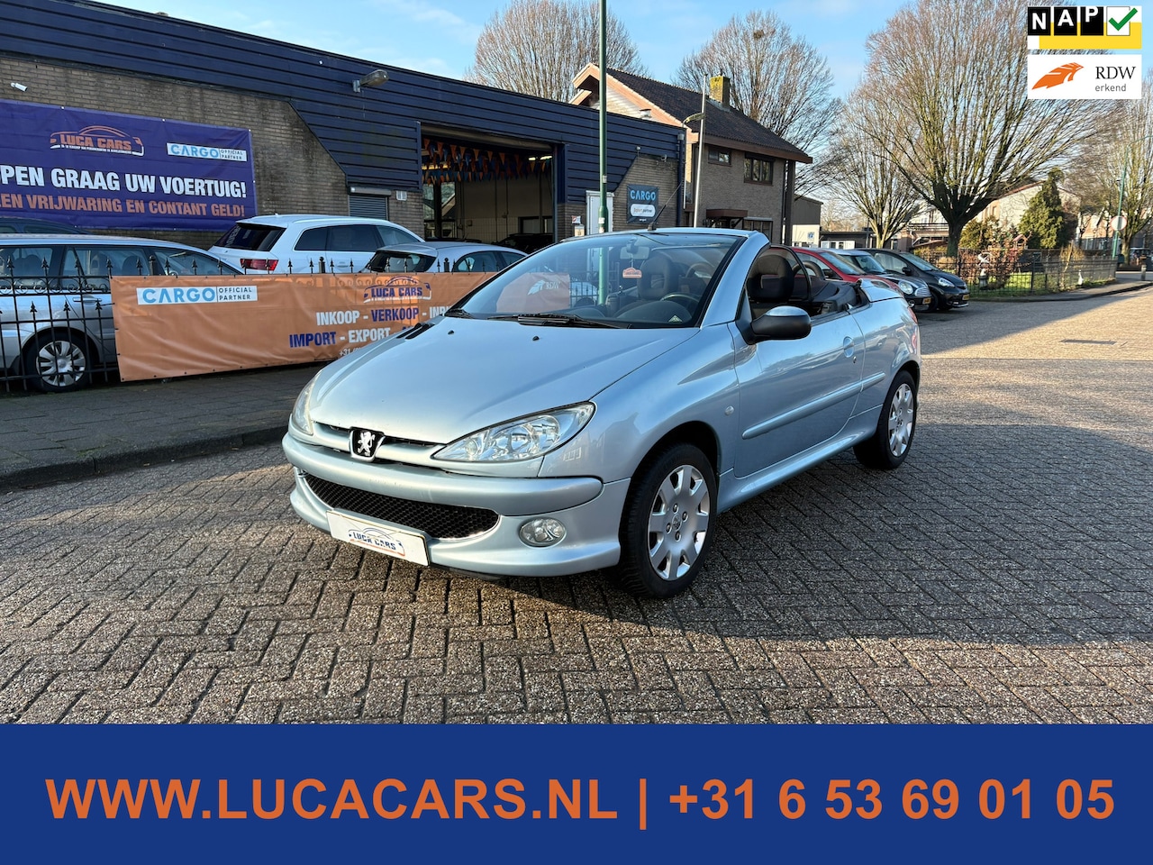 Peugeot 206 CC - 1.6-16V 2X SLEUTEL + BOEKJES! - AutoWereld.nl