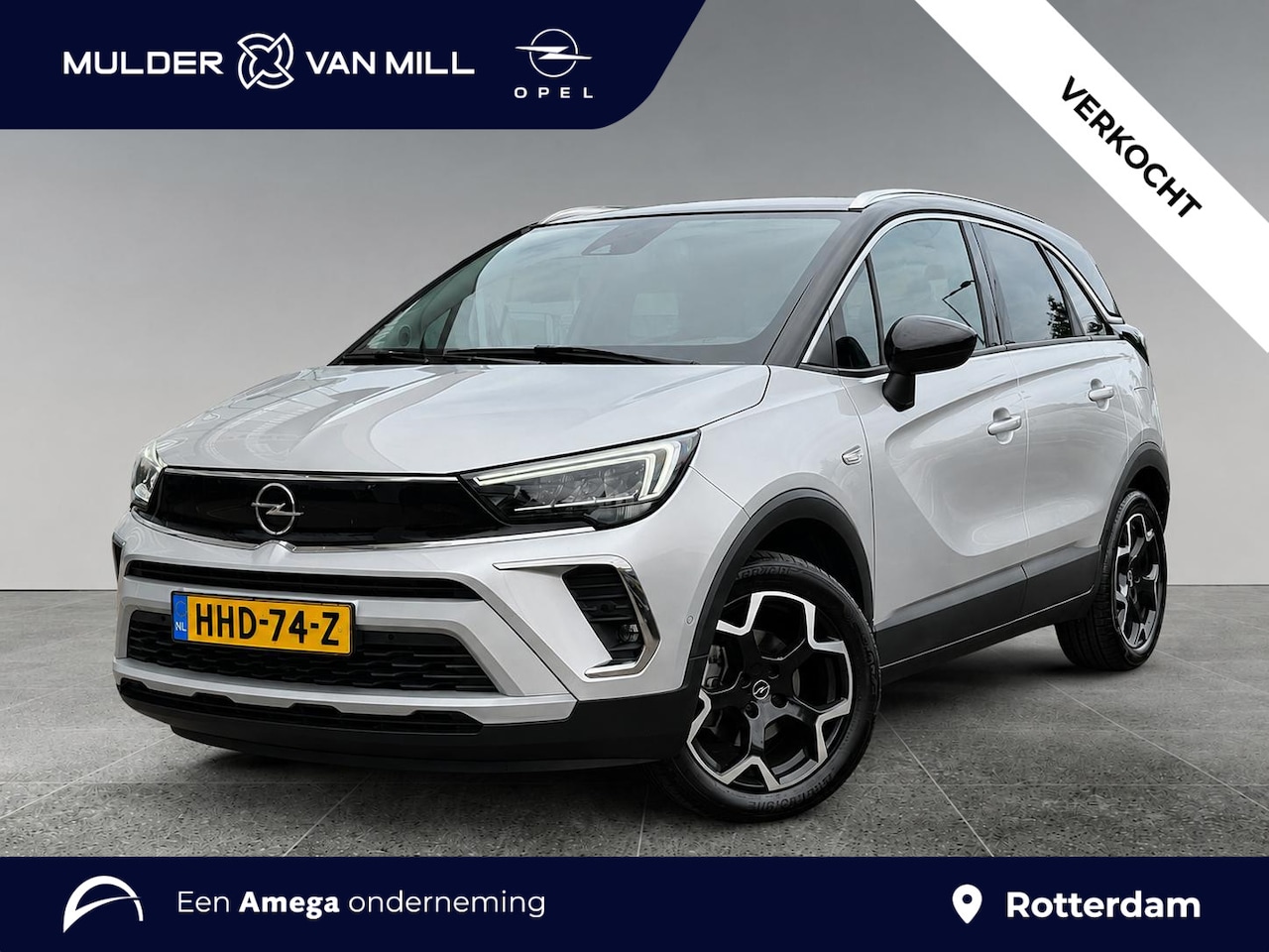 Opel Crossland - Ultimate 1.2 Turbo 110pk | ALCANTARA | CAMERA | KEYLESS ENTRY | DODEHOEKBEW. | NAVI | AGR- - AutoWereld.nl