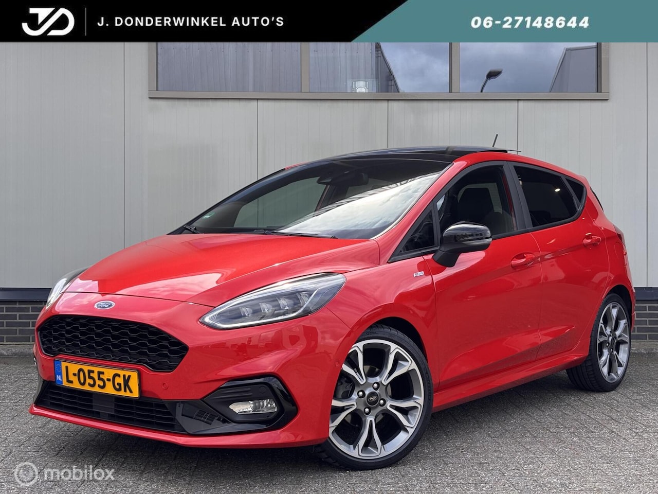 Ford Fiesta - 1.0 125PK ST LINE Pano ACC LED Camera RIJKLAAR - AutoWereld.nl