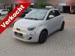 Fiat 500 - Cabrio La Prima 42 kWh Clima-Leder-JBL-Camera-Stoelverwarming