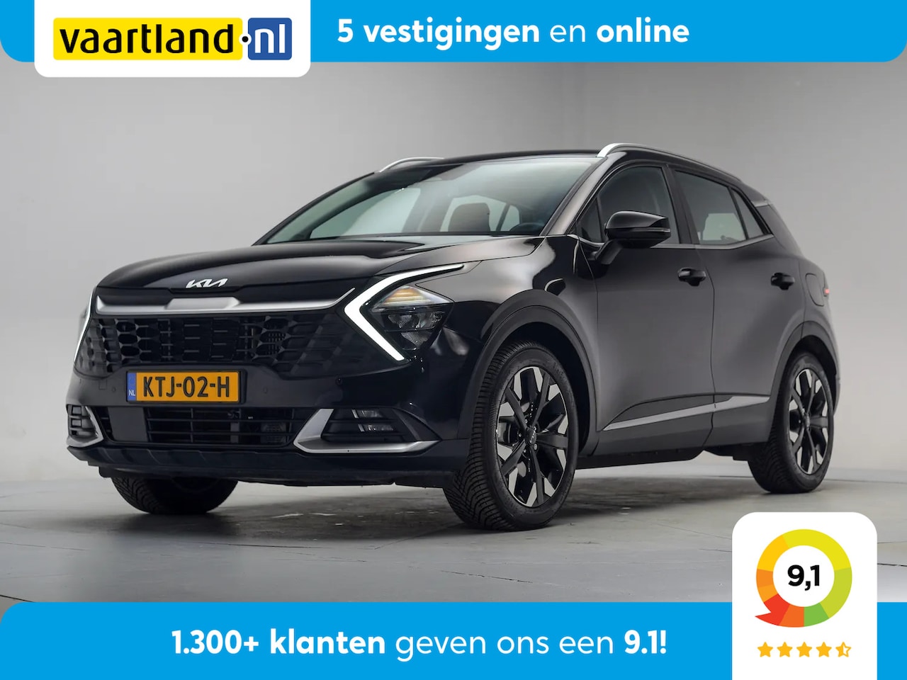 Kia Sportage - 1.6 T-GDi Plug-in Hybrid AWD GT-PlusLine [ Navi Apple/Android Adapt. cruise Camera ] - AutoWereld.nl