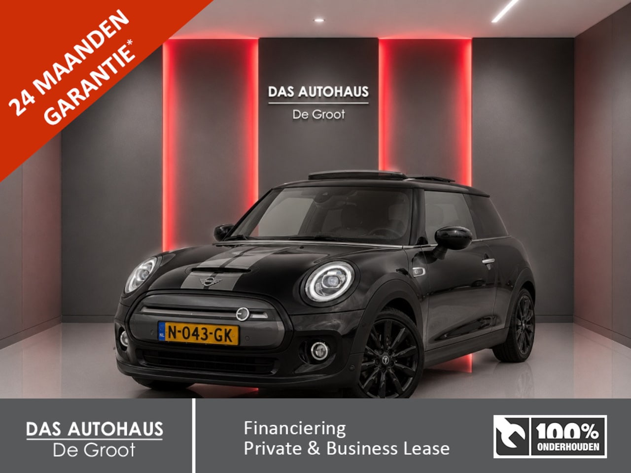 MINI Electric - Mini Cooper SE Yours | H&K | Pano | Leer | Camera | Trekhaak - AutoWereld.nl