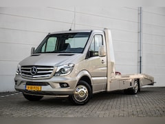 Mercedes-Benz Sprinter - 519 3.0 V6 AUT. TIJHOF |Luchtvering|Xenon|Cruise|Navi|Tacho|Oprijwagen|