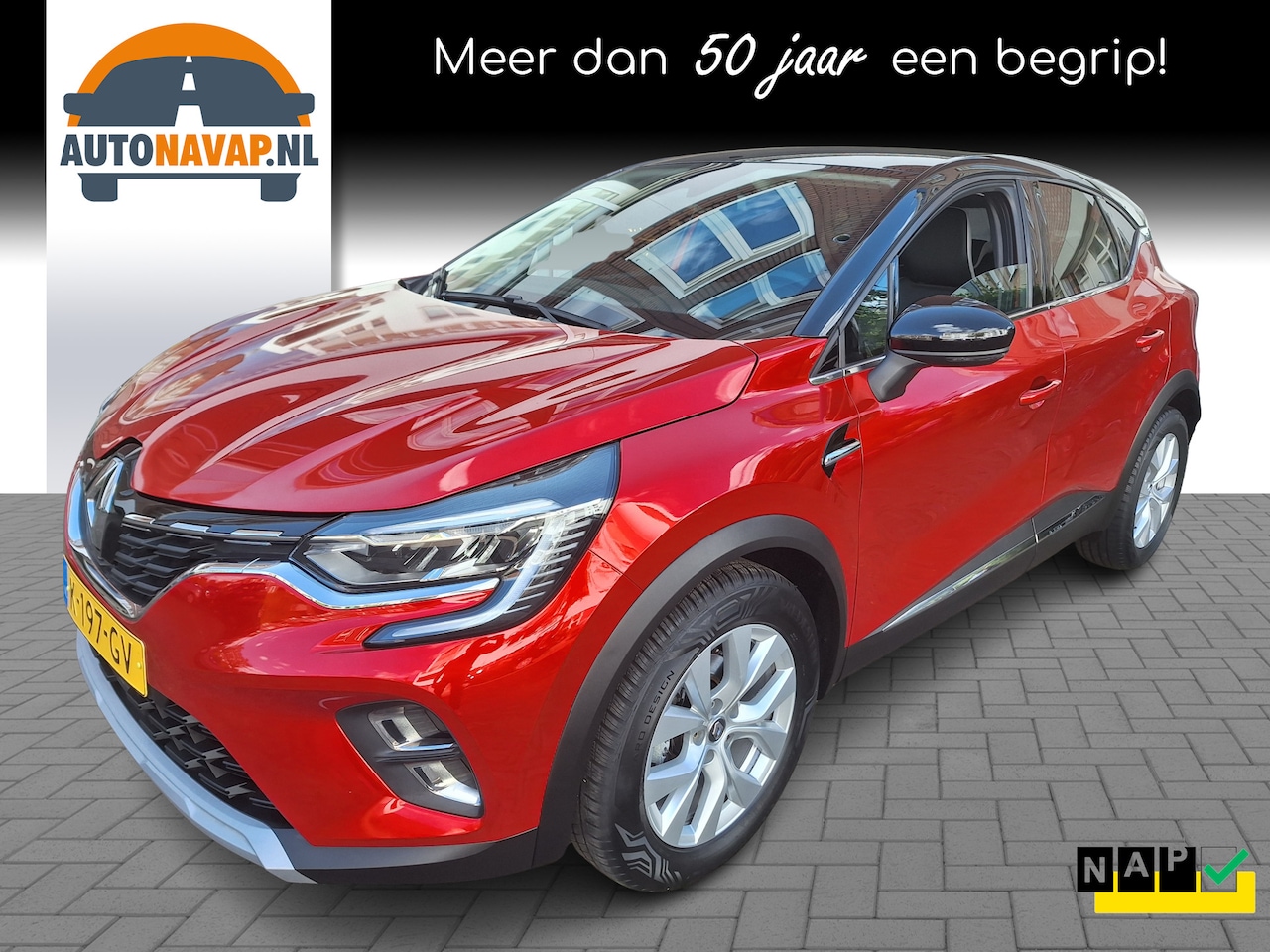 Renault Captur - 1.0 TCe 100 Intens /Navi/Apple/Android/Clima/Pdc/Garantie - AutoWereld.nl