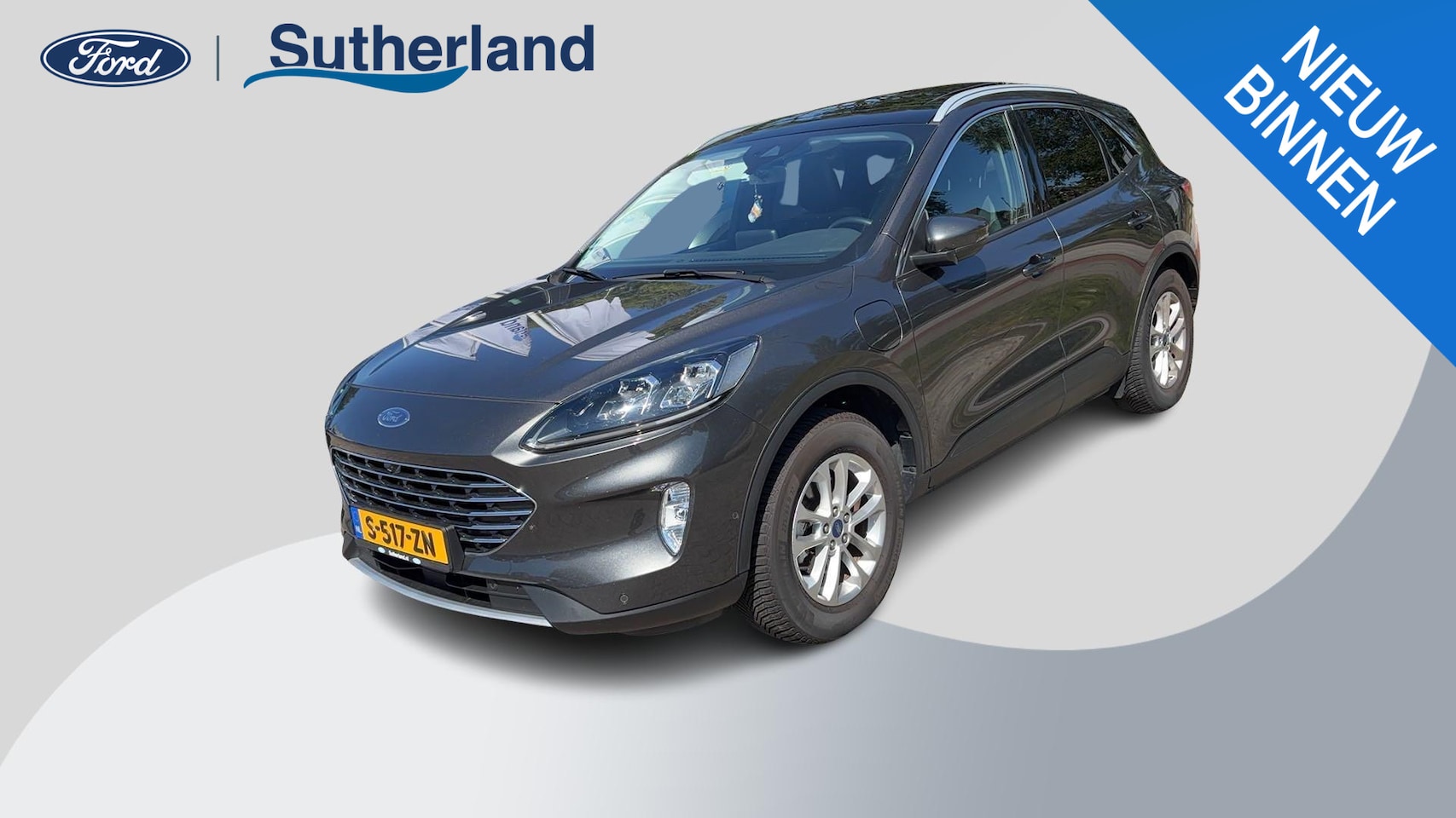 Ford Kuga - 2.5 PHEV Titanium X 225pk Wegklapbare Trekhaak | Adaptieve Cruise | Panorama dak | Winterp - AutoWereld.nl