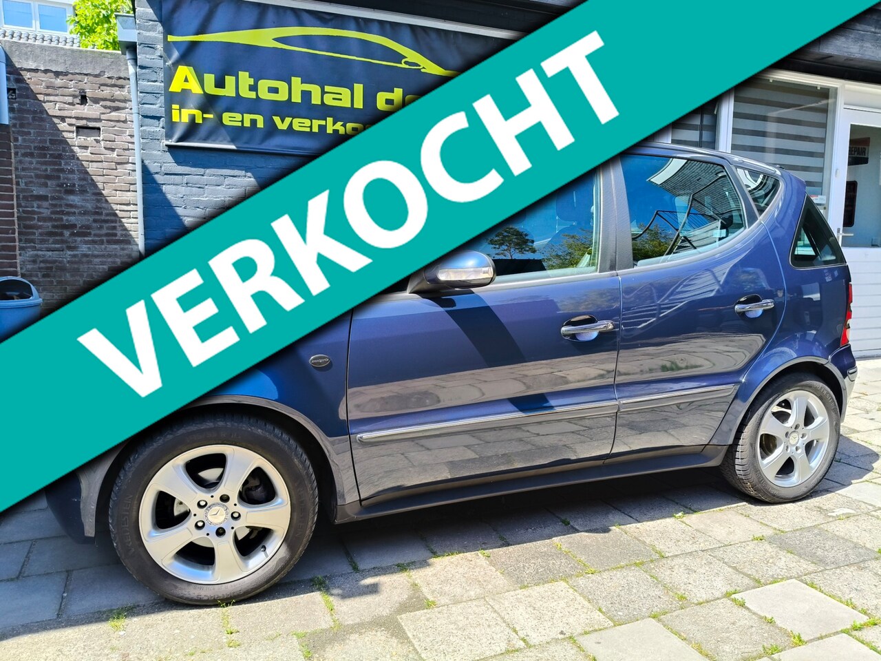 Mercedes-Benz A-klasse - 160 Avantgarde airco elec spiegels INRUILKOOPJE - AutoWereld.nl