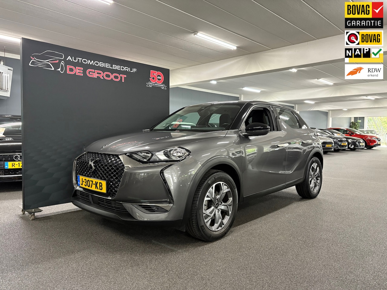 DS 3 Crossback - 1.2 PureTech Business/ NL auto/ Afneembare trekhaak - AutoWereld.nl