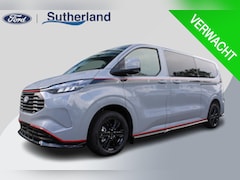 Ford Transit Custom - 320 2.5 PHEV L2H1 Grey Platinum DC | Dubbele Cabine | Rijklaar | Dubbele zijschuifdeur | D