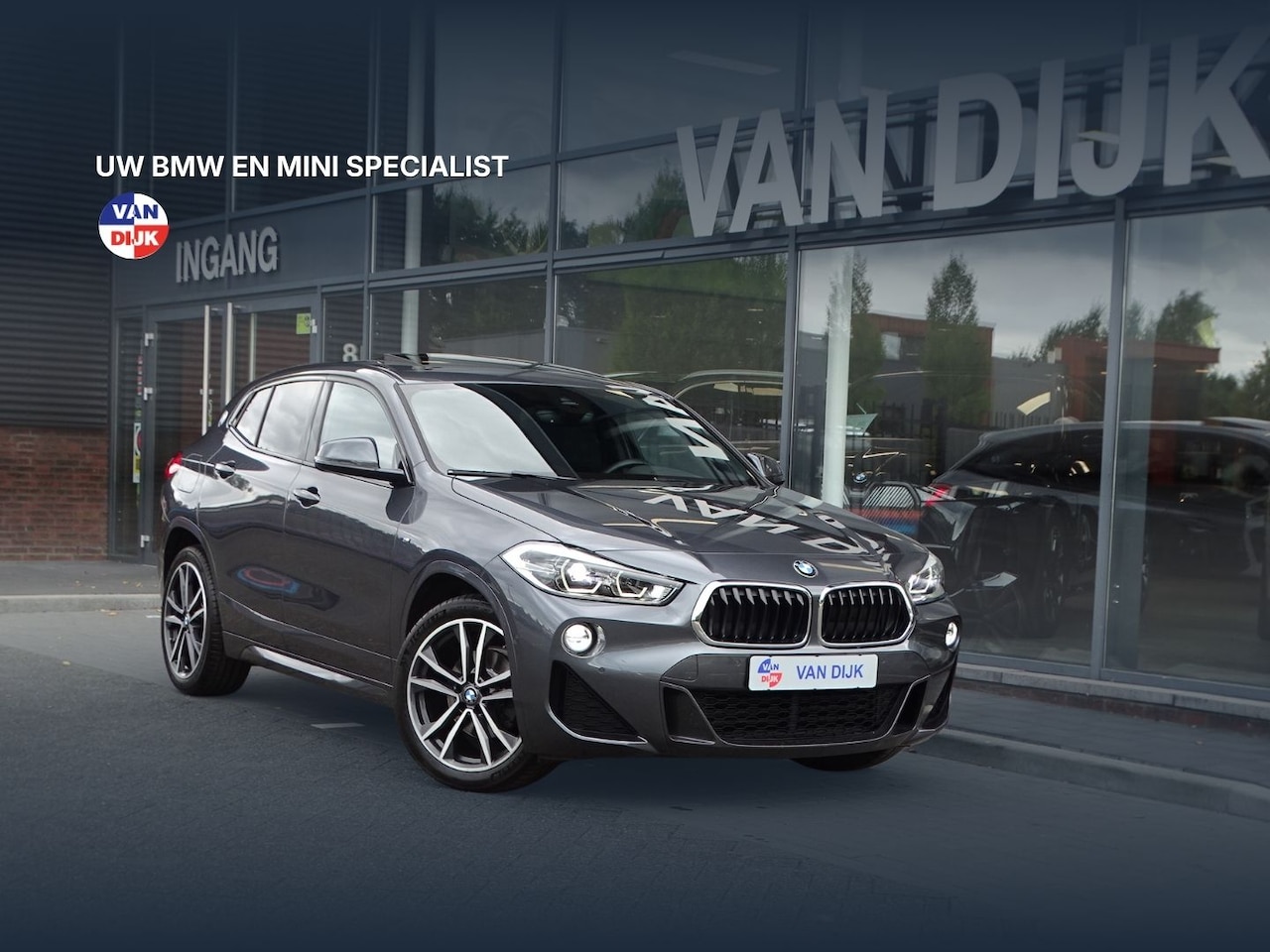 BMW X2 - sDrive18i High Exe M Sport Pano.Dak Comfort Access Camera Park.Ass Memory Stoelen 19'' LM - AutoWereld.nl