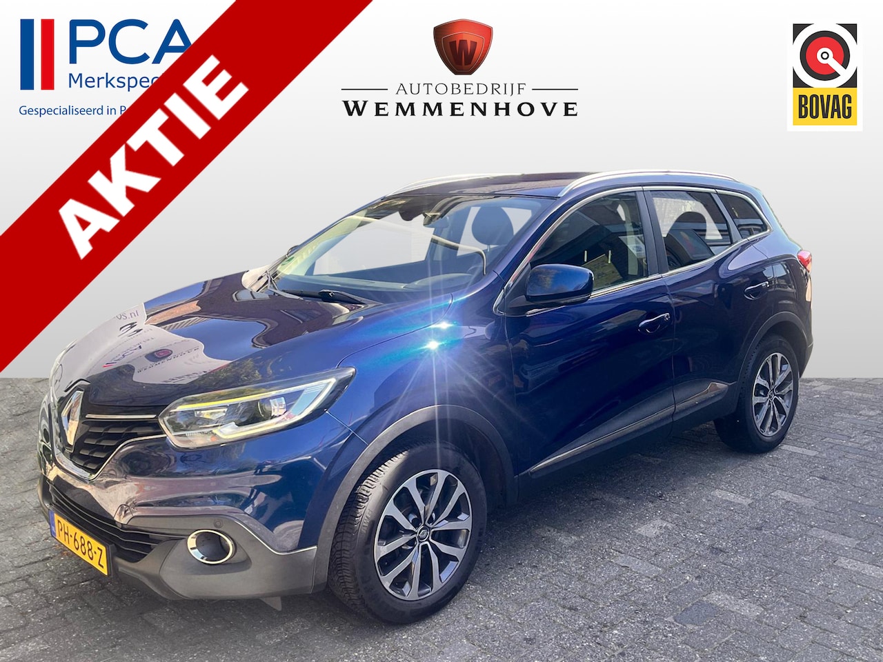 Renault Kadjar - 1.2 TCe Limited Airco-Ecc/Alu wielen/Navi/El.ramen/Trekhaak - AutoWereld.nl