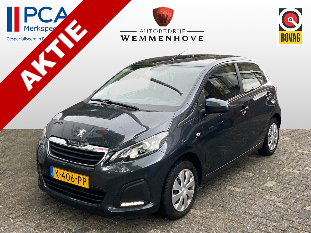 Peugeot 108 - 1.0 e-VTi Active 5 drs/Airco/Led - AutoWereld.nl