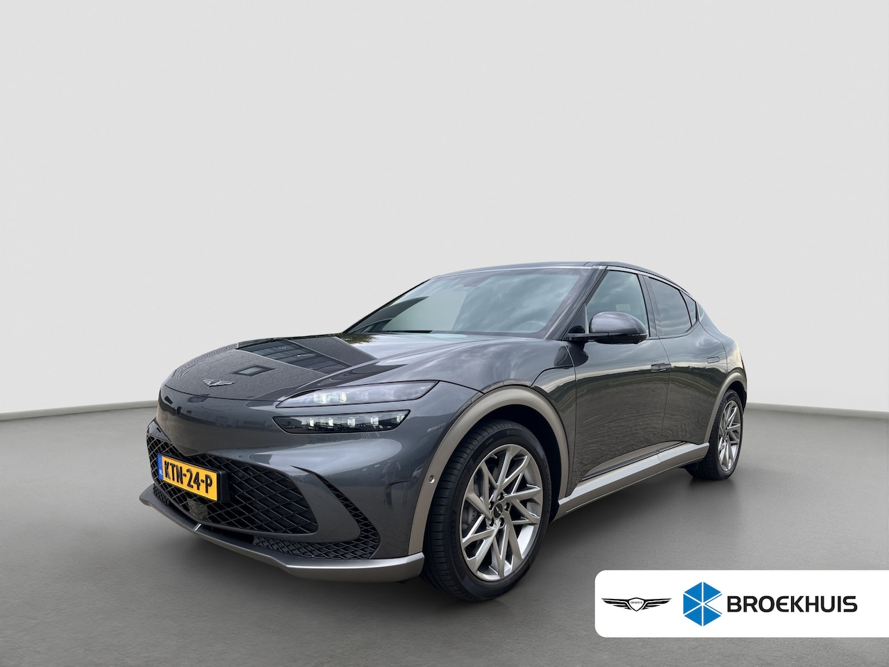 Genesis GV60 - 77kWh 318pk Sport AWD Genesis GV60 318pk AWD | Stoelverwaring-koeling | Stuurverwarming | - AutoWereld.nl