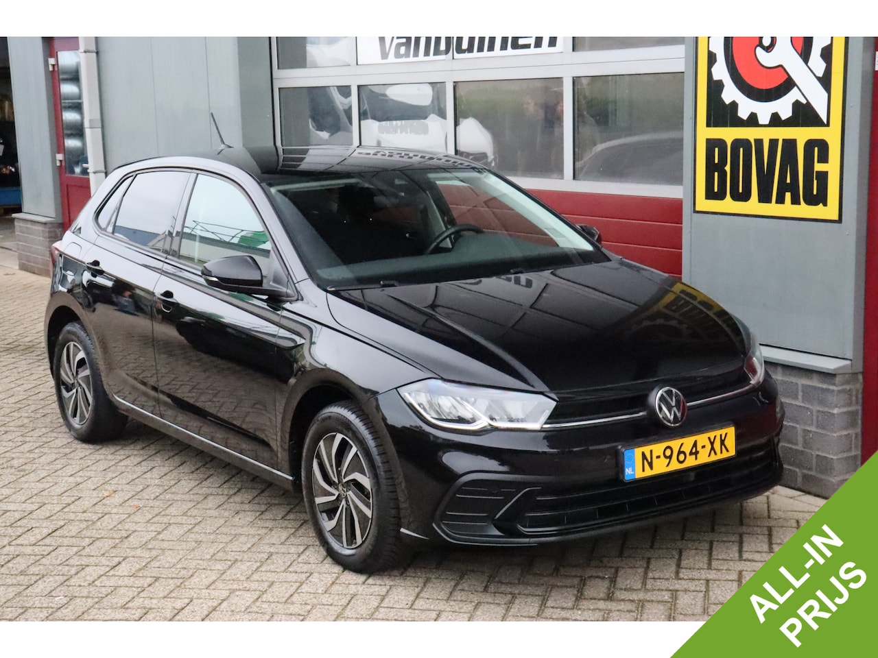 Volkswagen Polo - 1.0 TSI Life O.a.: ACC, Carplay, Lane Assist, Pdc met Park. hulp, All-Season banden, Dab, - AutoWereld.nl
