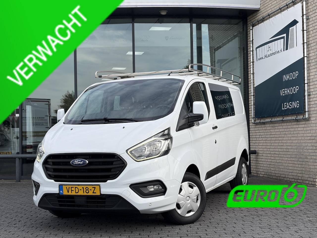 Ford Transit Custom - 300 2.0 TDCI L2H1*DUBBEL CAB*A/C*CRUISE*HAAK*6-P* - AutoWereld.nl