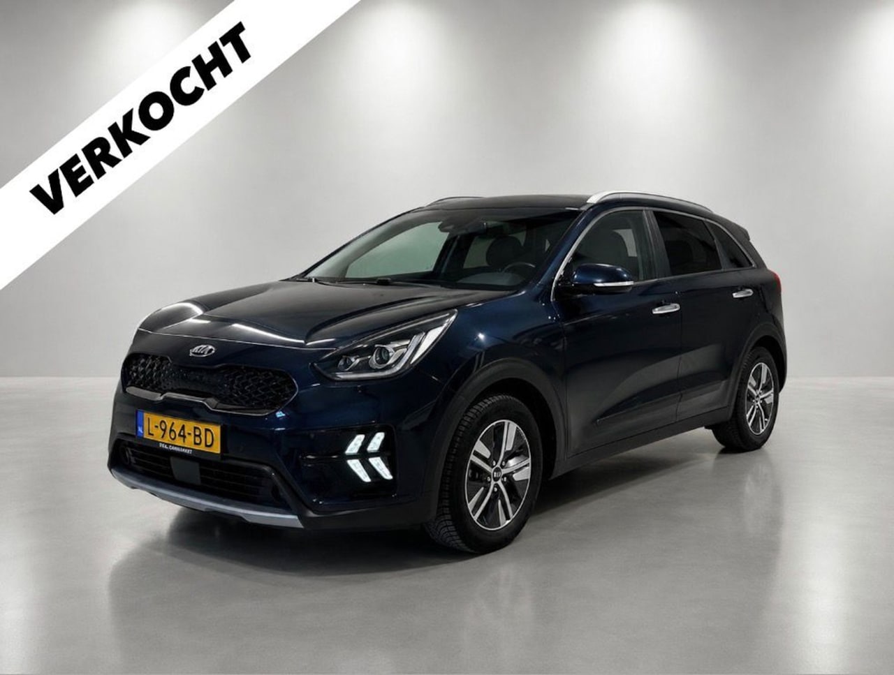 Kia Niro - 1.6 GDi Hybrid DynamicPlusLine NL AUTO - Trekhaak - Stuur/Stoel Verwarming - CarPlay - AutoWereld.nl