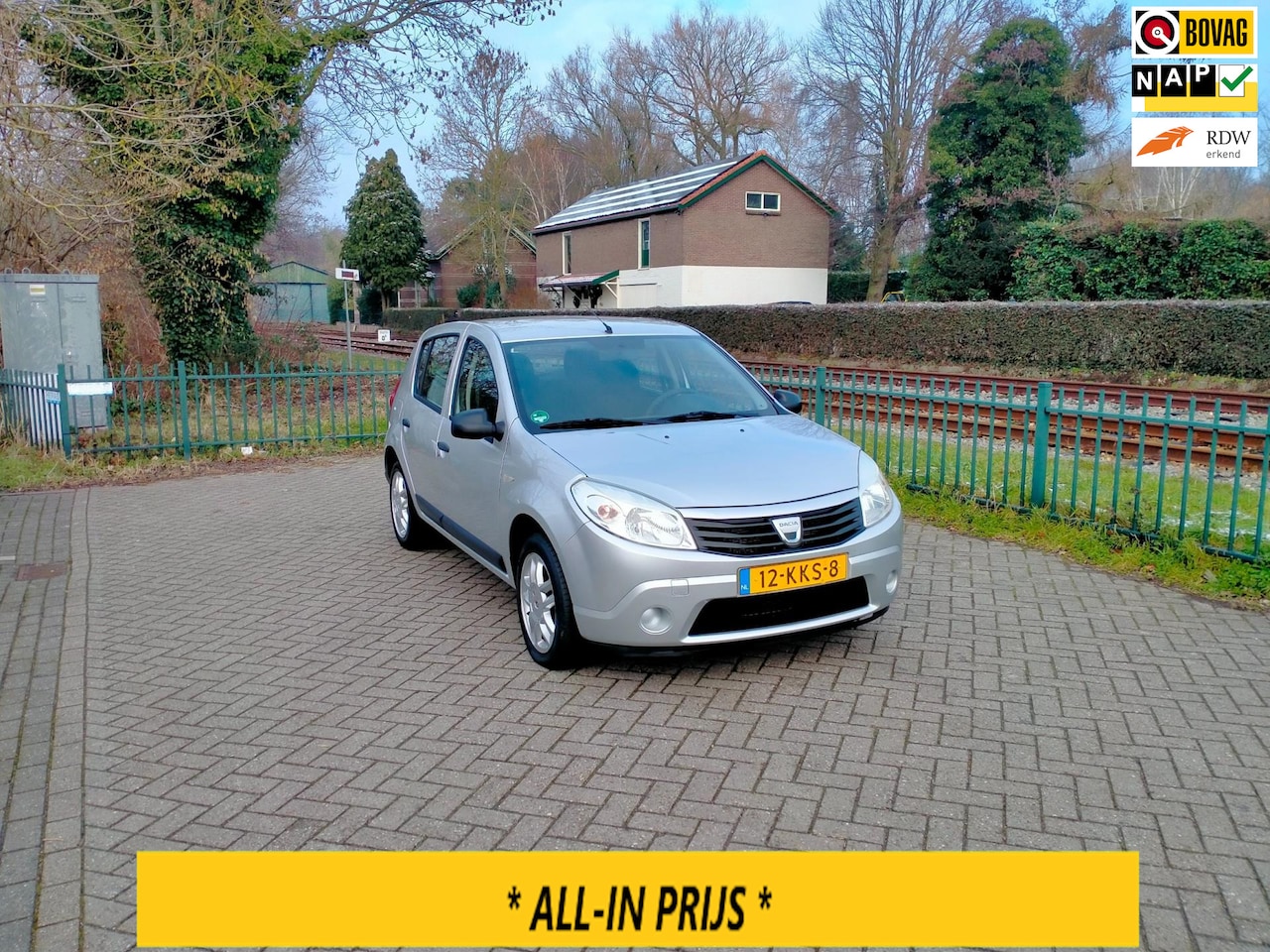 Dacia Sandero - 1.2 Ambiance airco trekhaak ALLINPRIJS - AutoWereld.nl