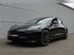 Tesla Model 3 - Performance Dual AWD 75 kWh 463PK (Panoranadak Autopilot Leder ACC 360Camera Standkachel W
