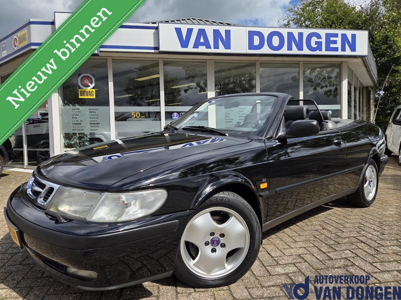 Saab 9-3 Cabrio - 2.0t SE | Automaat / Leder / Windscherm - AutoWereld.nl