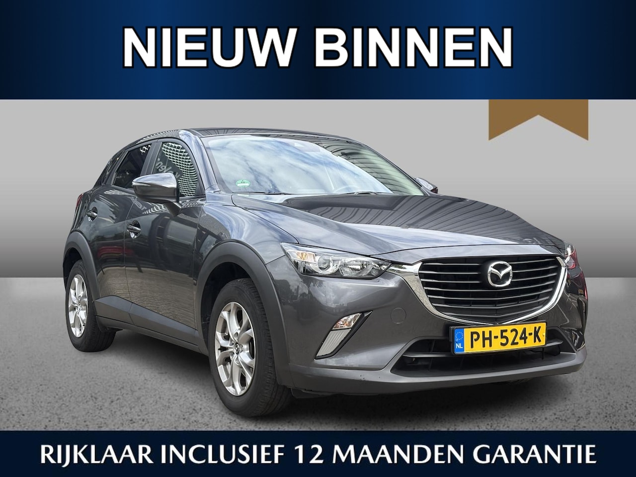 Mazda CX-3 - 2.0 SkyActiv-G 120 Dynamic /Cruise Control/Climate Control/NAV/Dealeronderhouden/ - AutoWereld.nl