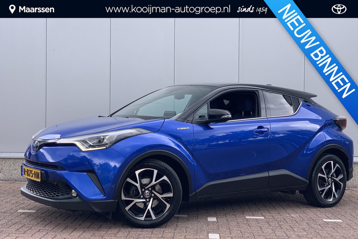 Toyota C-HR - 1.8 Hybrid Bi-Tone | JBL Audio | Stuur en Stoelverwarming | Parkeersensoren v&a | Camera | - AutoWereld.nl