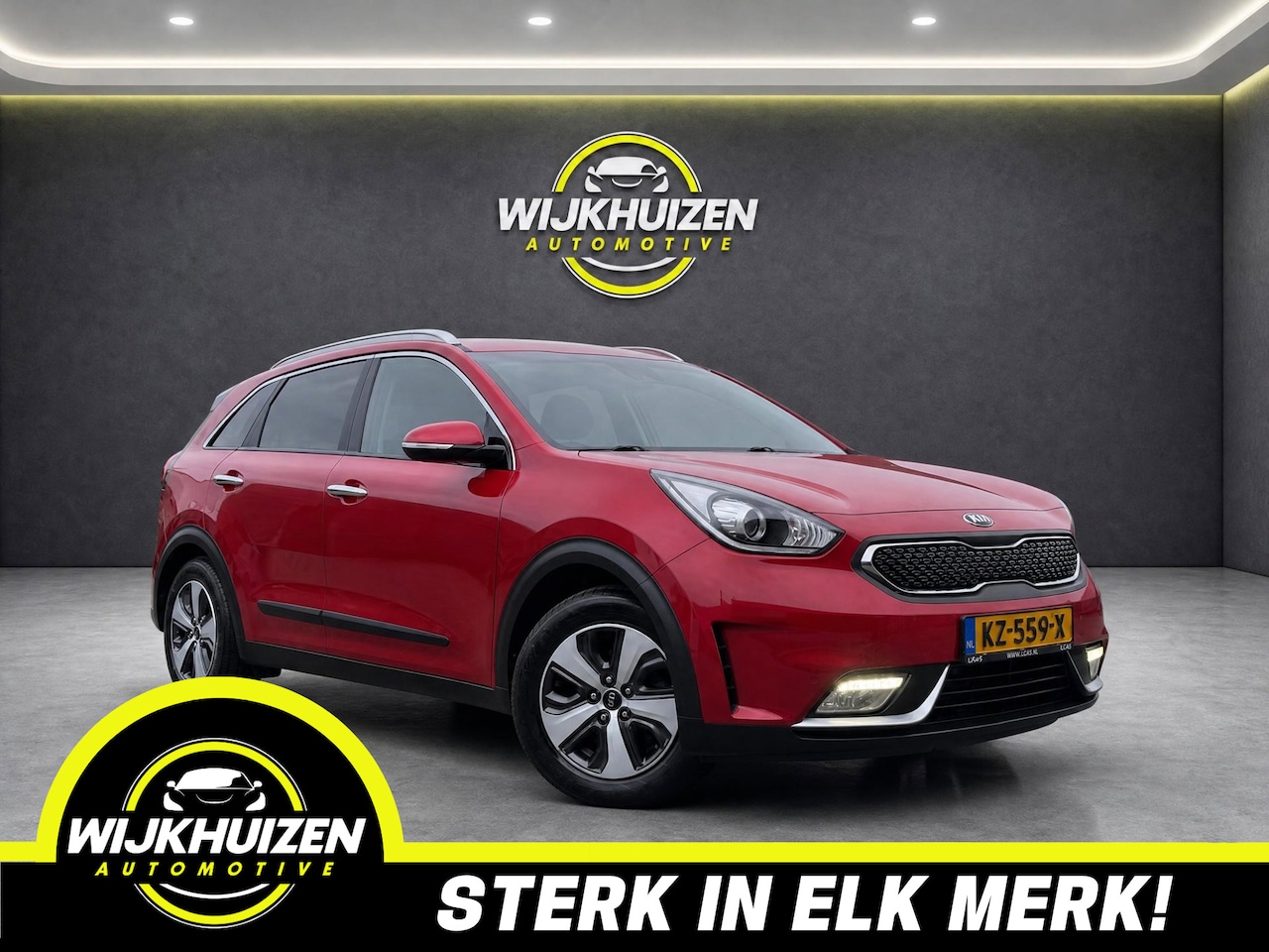 Kia Niro - 1.6 GDi Hybrid First Edition met Climate !!! Navigatie !!! Cruise !!! Nap !!! - AutoWereld.nl