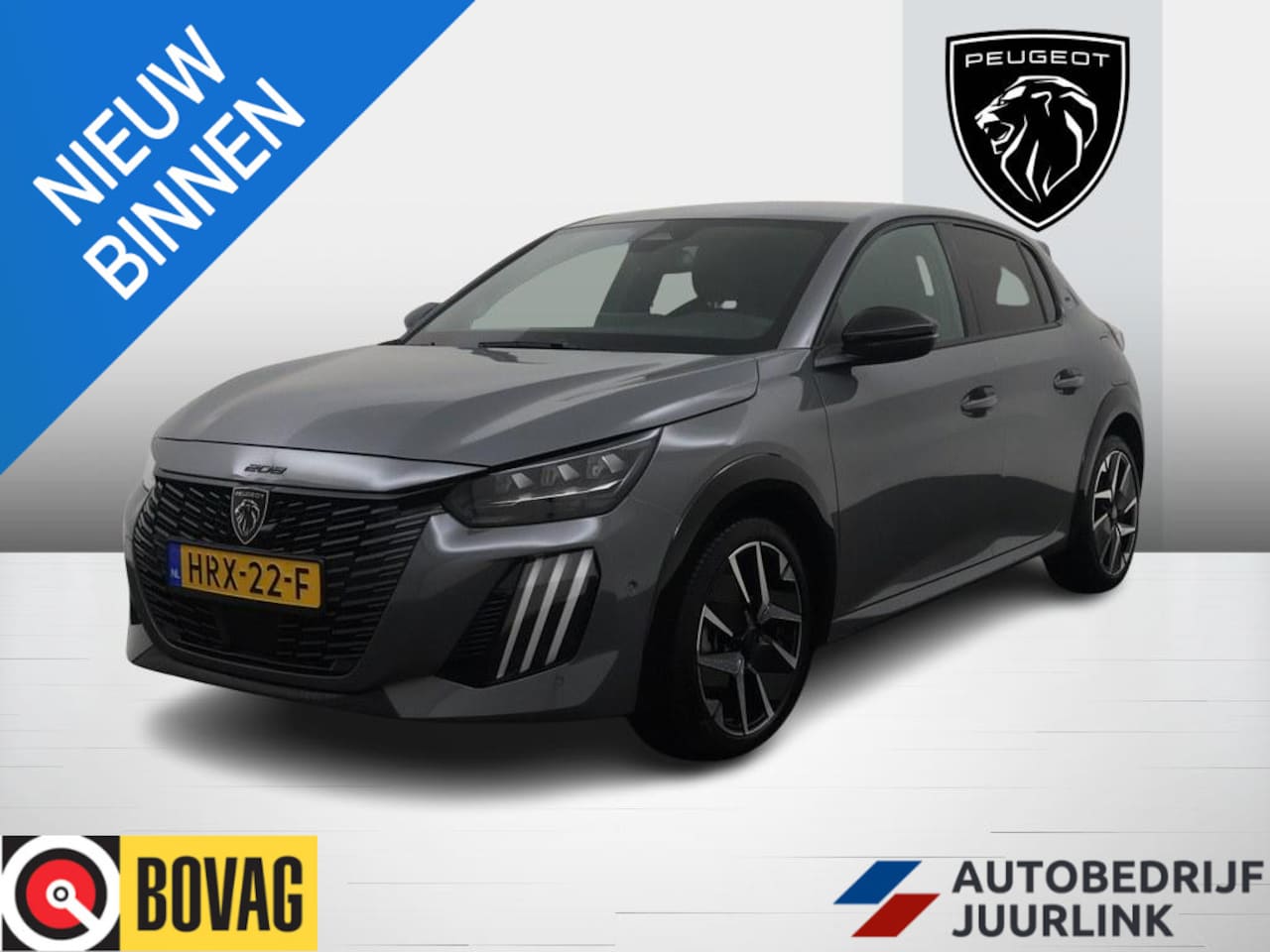 Peugeot 208 - 1.2 Hybrid 145pk e-DCS6 GT 360.Camera/Nav/Led/Ecc Ad.Cruise/Keyless/CarPlay - AutoWereld.nl