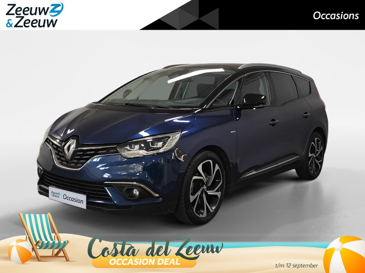 Renault Grand Scénic - 1.2 TCe Bose NAVI AIRCO CAMERA CRUISE CONTROLE BOSE LED VERLICHTING TREKHAAK LM VELGEN 5P - AutoWereld.nl
