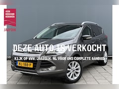 Ford Kuga - BWJ 2016 | 1.5T 150 PK Titanium Styling Pack | TREKHAAK | LEDER/STOF | CLIMA | STOEL VW. |