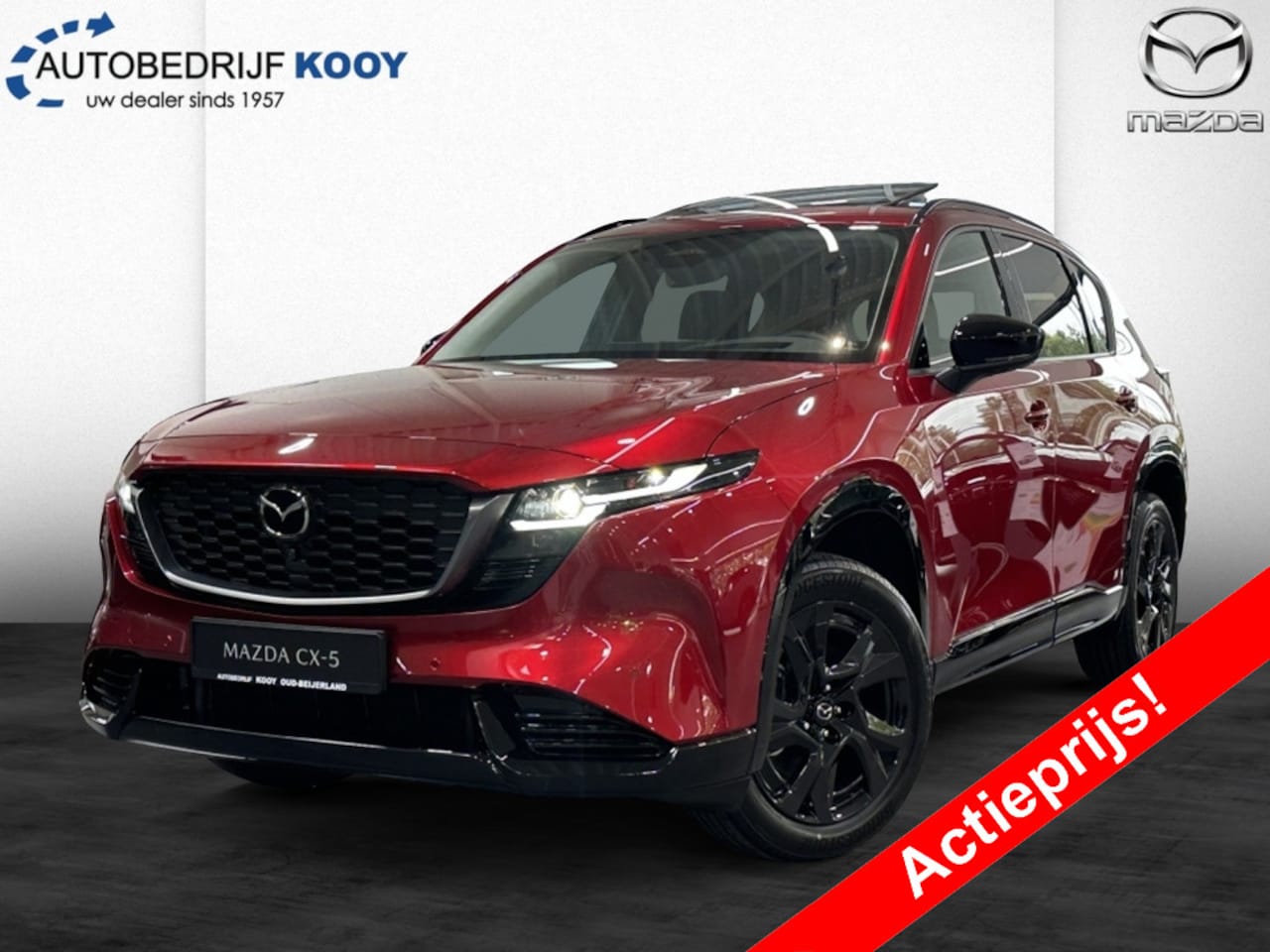 Mazda CX-5 - 2.5 E-SkyActiv-G 141PK Homura Panoramadak - AutoWereld.nl