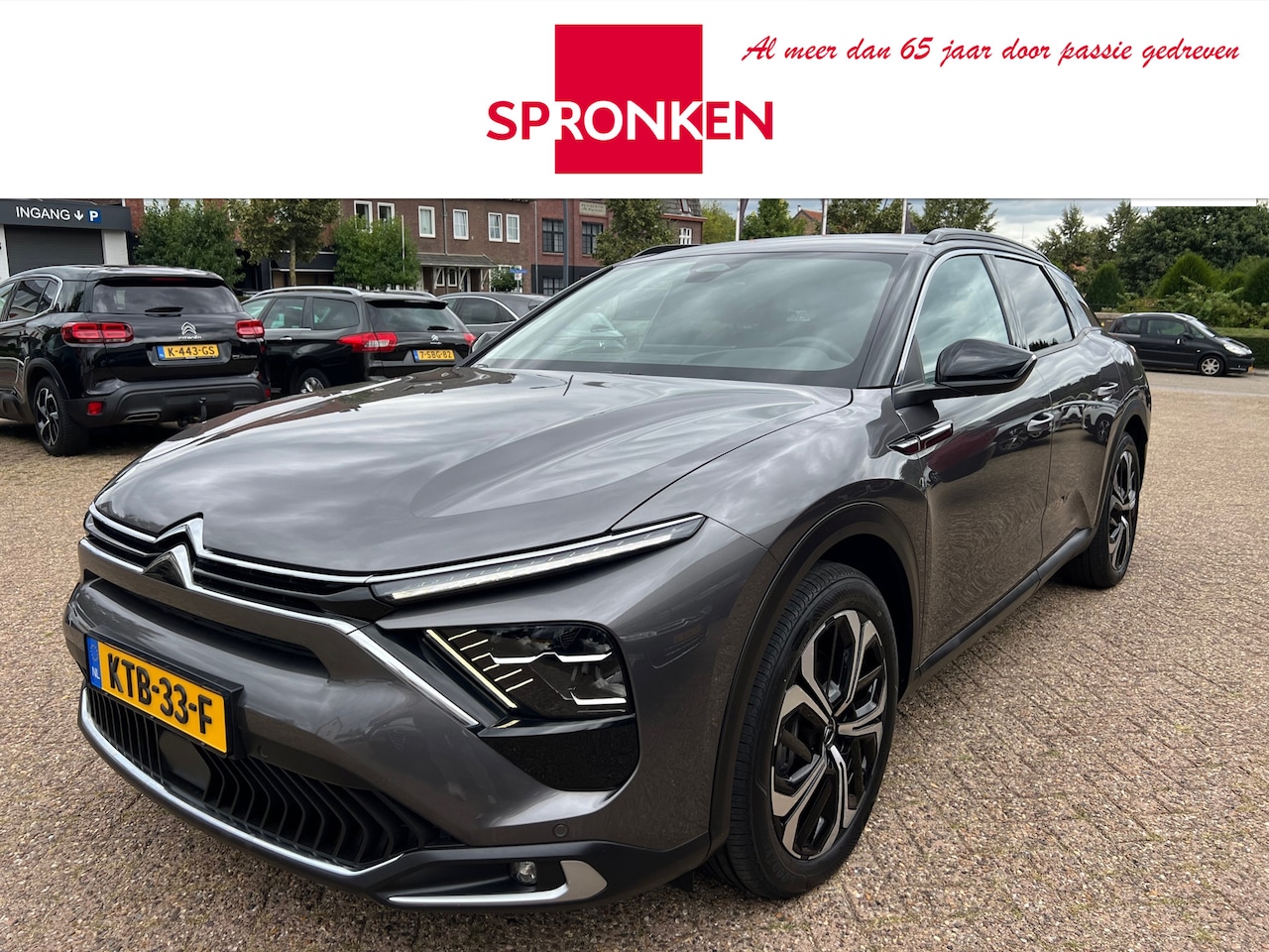 Citroën C5 X - 1.6 Plug-in Hybrid 225 Shine Navi-Camera-Lederen bekl.-Keyless-Dodehoek sensor - AutoWereld.nl