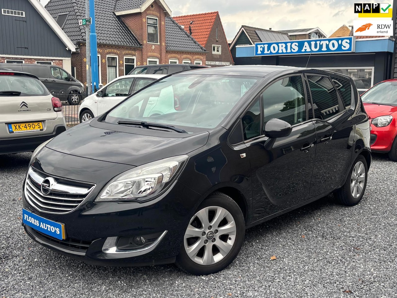 Opel Meriva - 1.4 Turbo Blitz|1e eigenaar|Airco|Trekhaak|Elek spiegels| - AutoWereld.nl