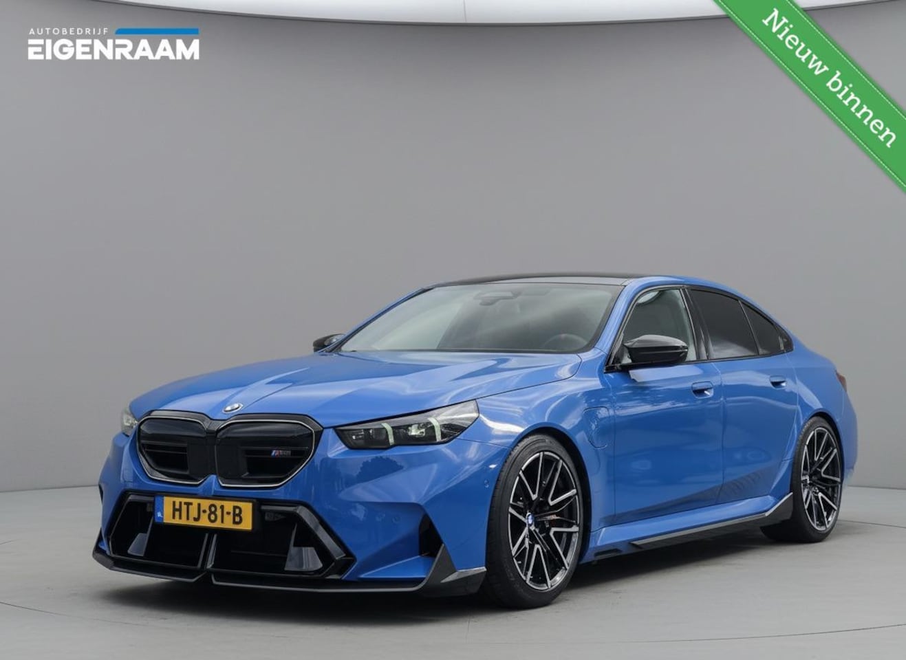 BMW M5 - 5-serie | Keramisch | Full PPF | Santorini Blue | Origineel NL - AutoWereld.nl