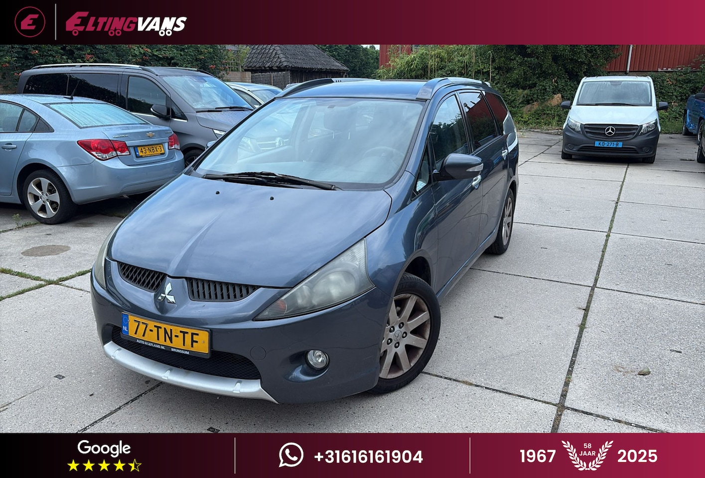 Mitsubishi Grandis - 2.4-16V 7 Zits Only Export - AutoWereld.nl