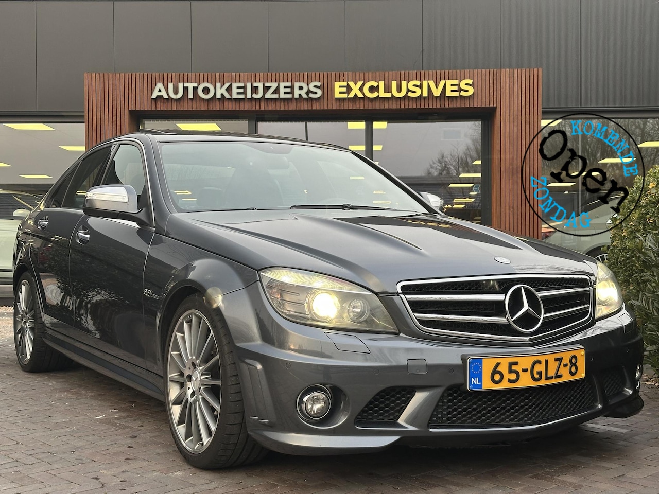 Mercedes-Benz C-klasse - AMG 63 Schuifdak Leer Carbon Xenon Keyless Performance 487PK! - AutoWereld.nl